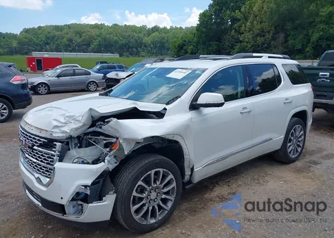 2022 GMC Acadia Awd Denali из США, поврежденный, VIN 1GKKNXLS8NZ178472